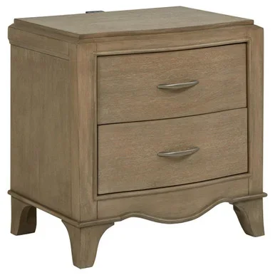Revello 2-drawer Nightstand Bedside Table Washed Mango / CS-225052