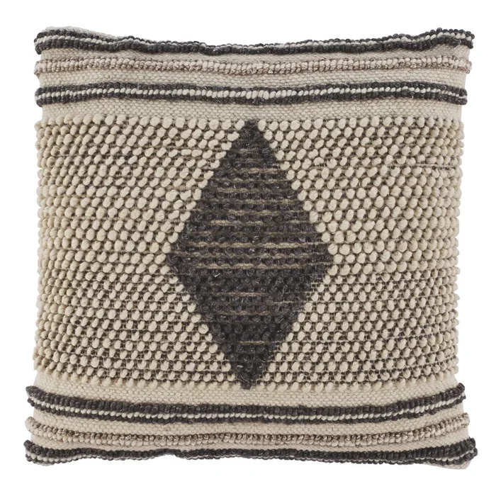 Ricker – Gray/cream – Pillow (4/cs)