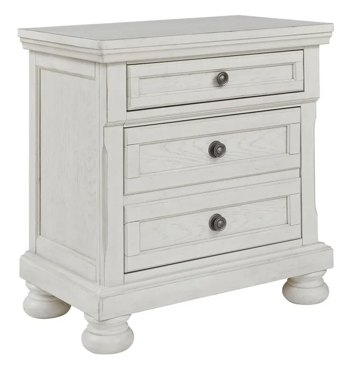 Robbinsdale – Two Drawer Night Stand – Antique White