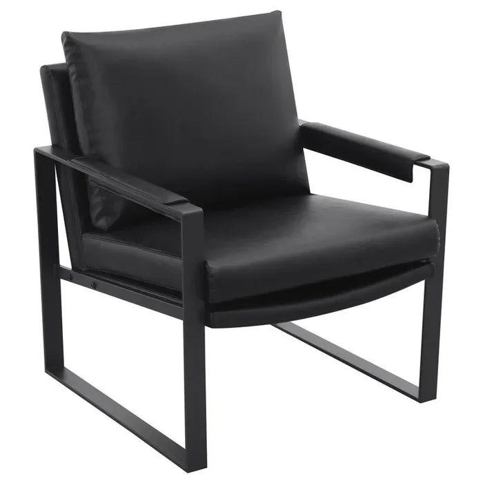Rosalind – Upholstered Track Arm Accent Chair