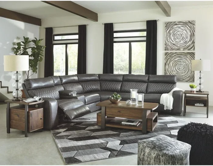 Samperstone Power Reclining Sectional 55203-58-57-19-77-46-62