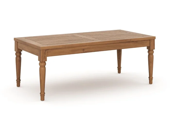 Savannah Outdoor Cocktail Table in Brown