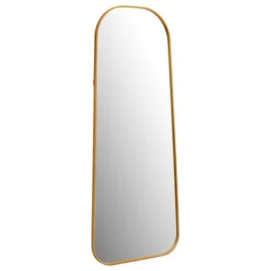 Simeon 20 x 52 Inch Full Length Floor Mirror Antique Gold / CS-962822