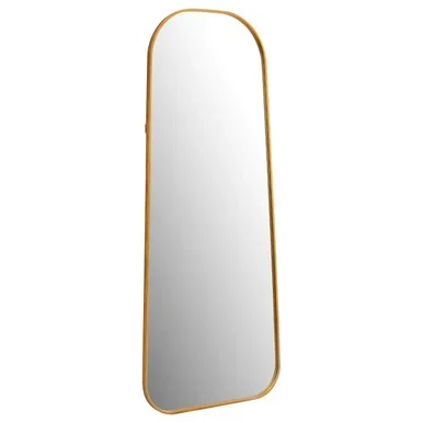 Simeon 24 x 59 Inch Full Length Floor Mirror Antique Gold / CS-962821