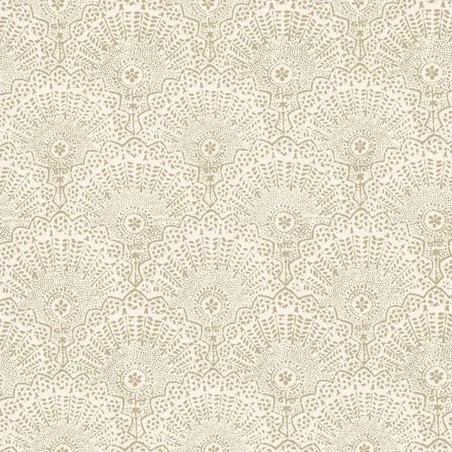 Sister Parish Appleton Wallpaper in Beige