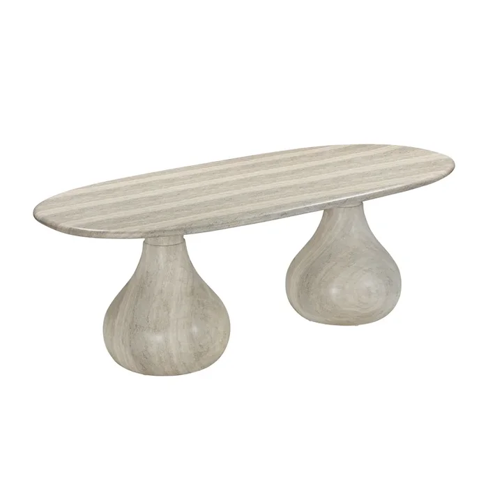 Smooch Indoor / Outdoor 87″ Dining Table