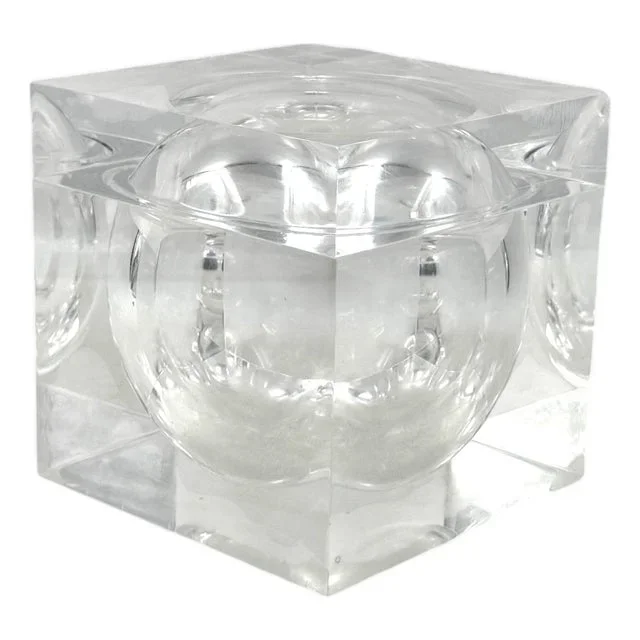 Space Age Acrylic Ice Bucket, 1970s