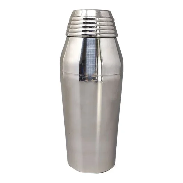 Stainless Steel Cocktail Shaker by Guy Degrenne, France, 1970s