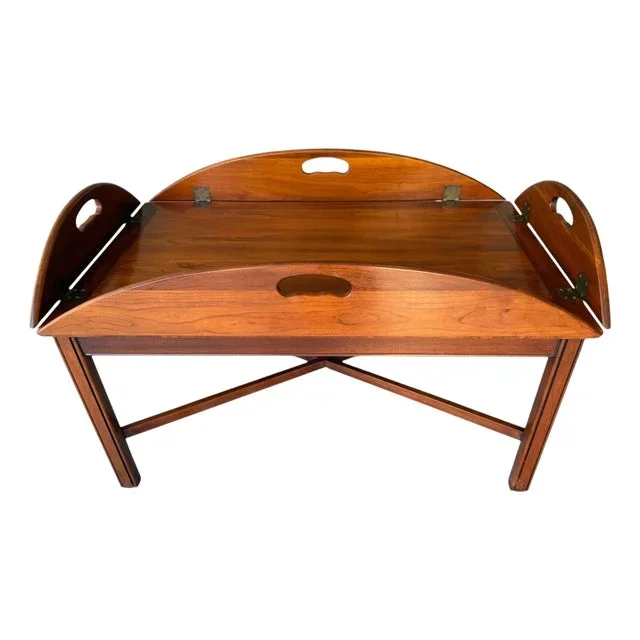 Statton Centennial Furniture Butler Drop Leaf Tray Table