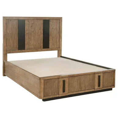 Terrace 2-drawer Eastern King Storage Bed Ash Brown / CS-224900KE