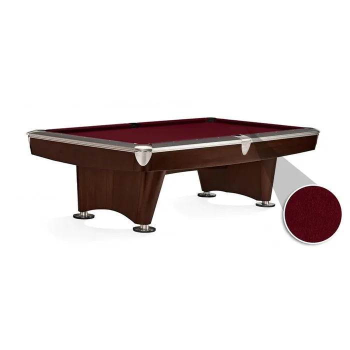 Tour Edition Burgundy 8′ Pool Table Felt