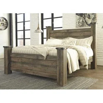Trinell – Brown – King Poster Headboard Panel