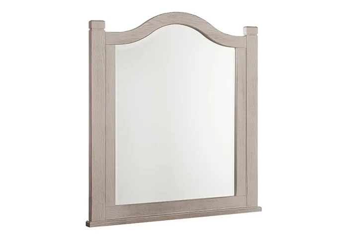 Vaughan-Bassett Bungalow Arch Mirror in Dover