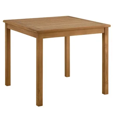 Vienna 34″ Square Outdoor Patio Teak Wood Dining Table / EEI-6814