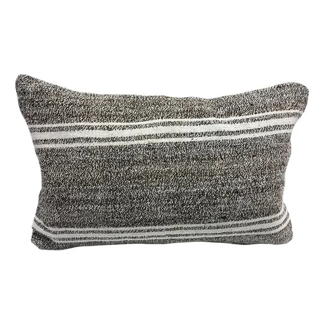 Vintage Anatolian Lumbar Pillow Cover, 1960