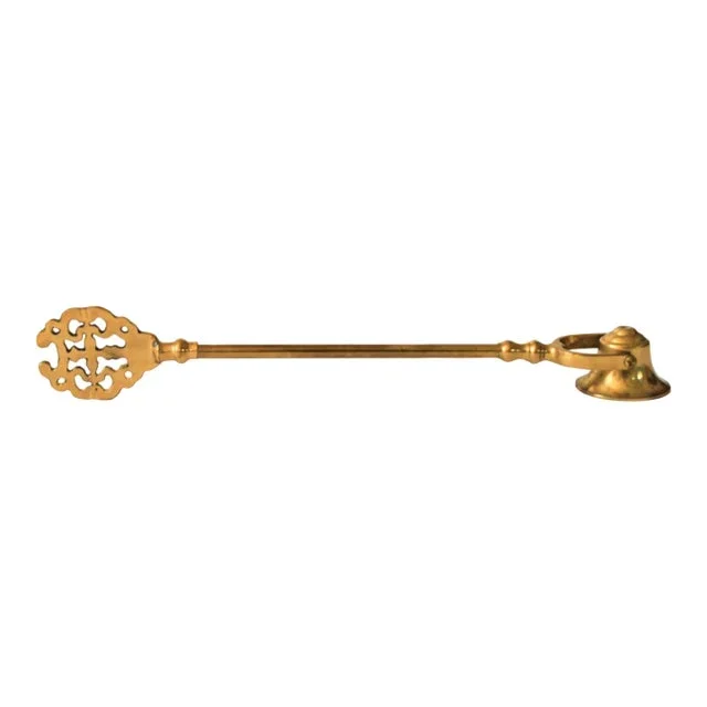 Vintage Brass Celtic Style Candle Snuffer