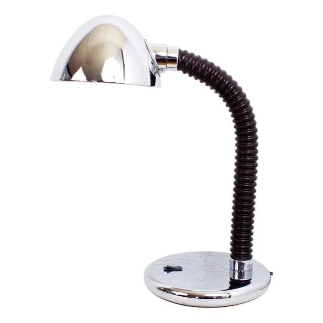 Vintage Chromed Desk Lamp, 1970