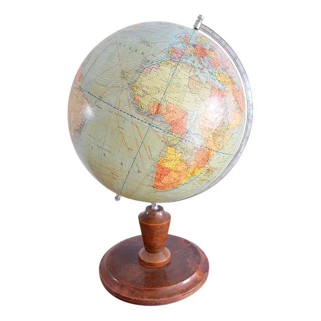 Vintage German Globe from Dietrich Reimers, 1938