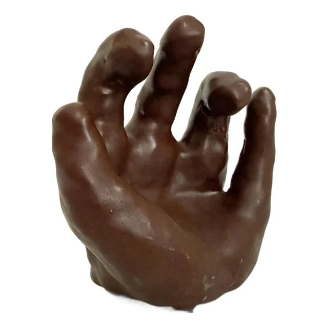 Vintage Pottery Hand Sculpture