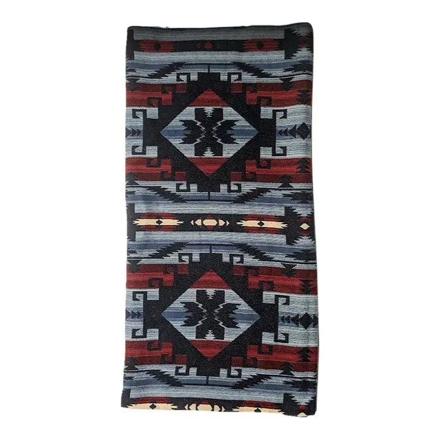 Vintage Ralph Laureen Aztec Cotton Blanket
