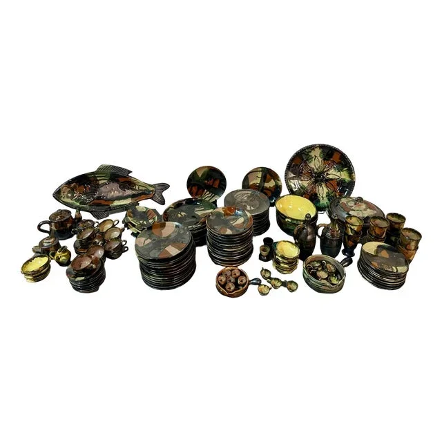 Vintage Table Service by André Chaudemanche, 1960, Set of 131