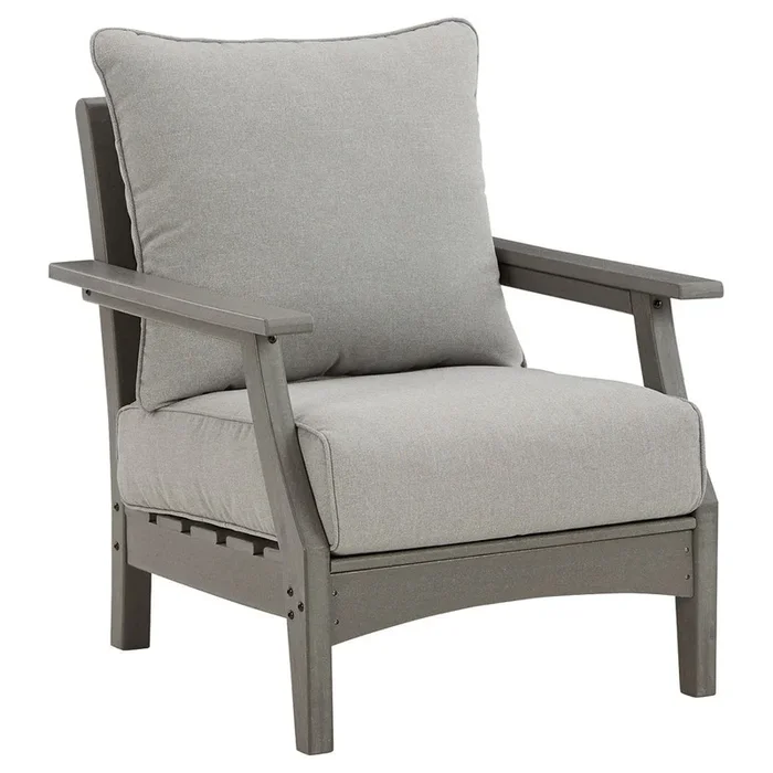 Visola – Gray – Lounge Chair W/cushion (2/cn)