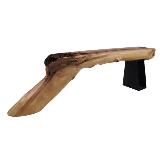 Wabi-Sabi Bench in Walnut by Logniture