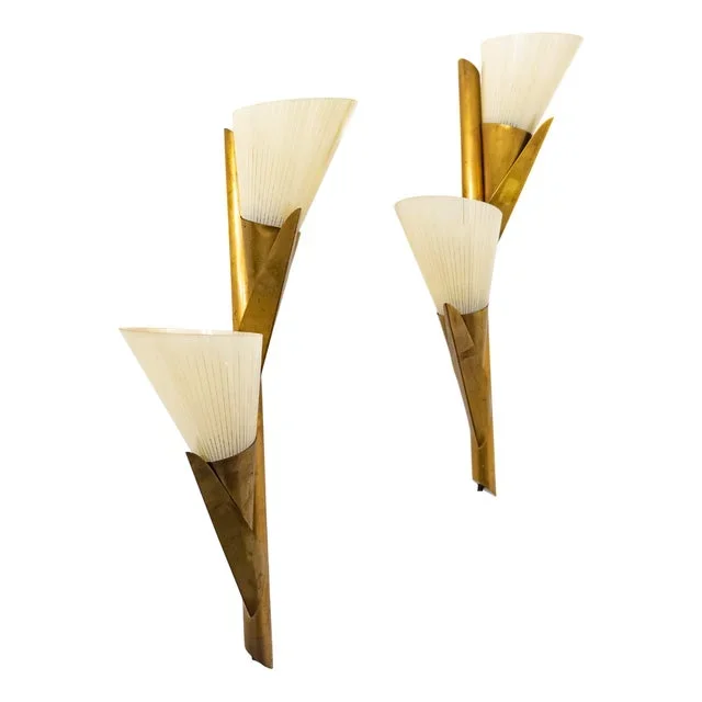 Wall Sconces Sälgkvisten by Ivar Ålenius Björk for Ystad-Metall, Set of 2