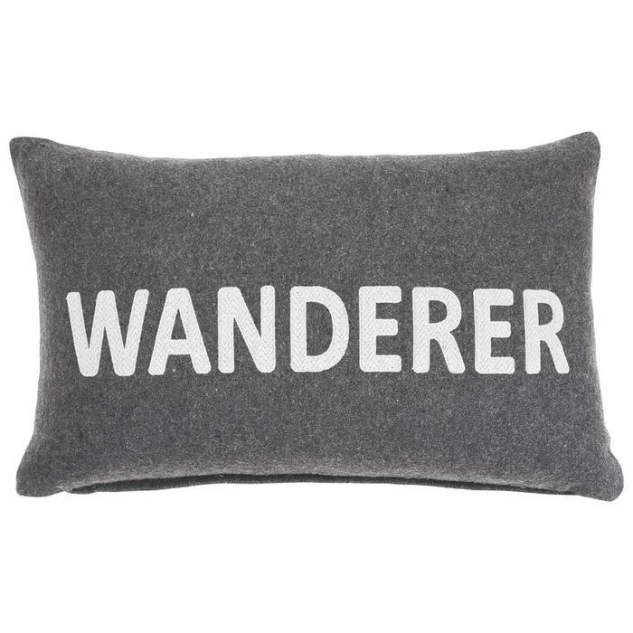 Wanderer – Charcoal – Pillow (4/cs)