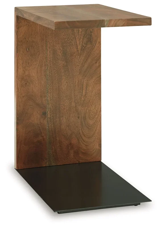 Wimshaw – Accent Table – Brown / Black