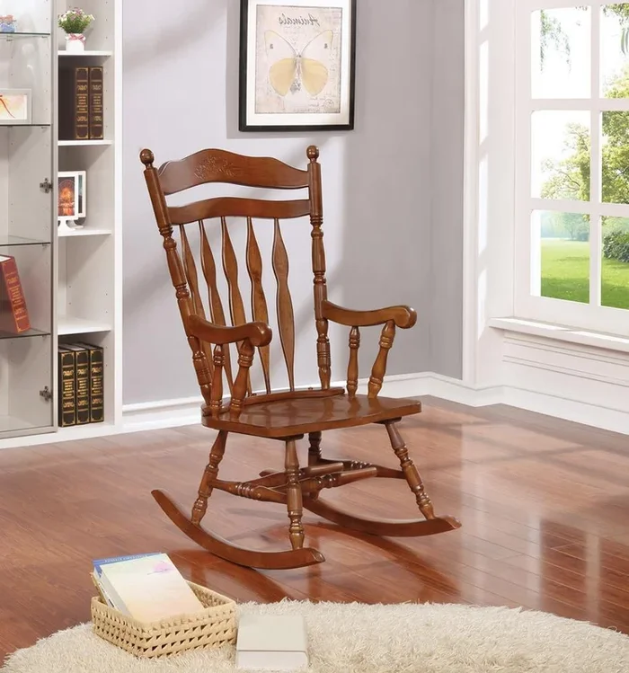 Windsor Rocking Chair – Brown