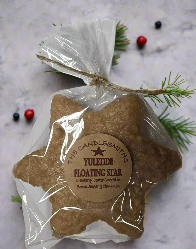 Yuletide Large Star Floating Candle